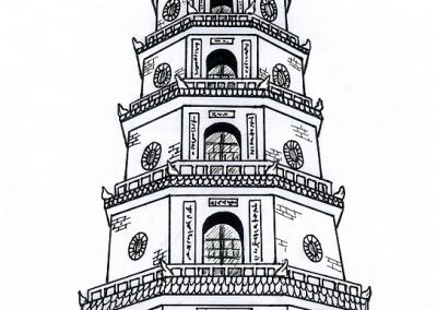 Wieża pagody Thien Mu (Wietnam)